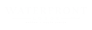 Waterfront lodge Knysna White logo